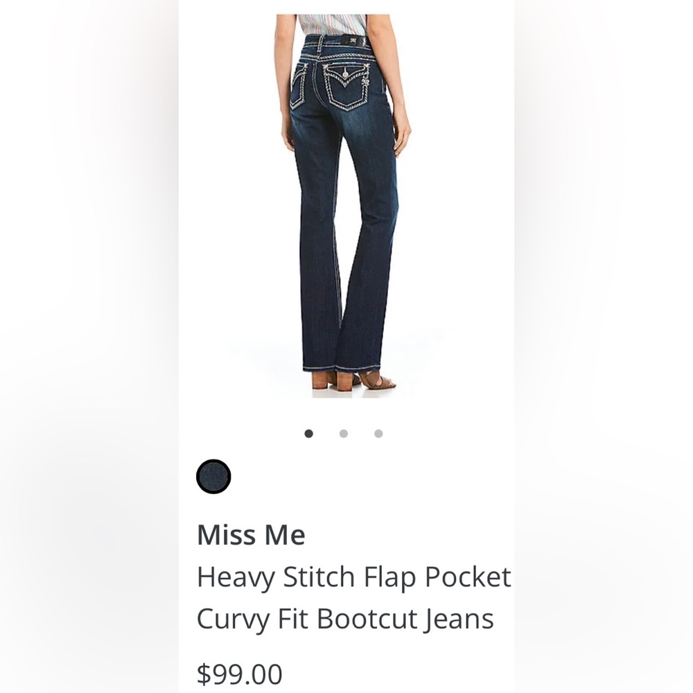 Miss me boot cut jeans